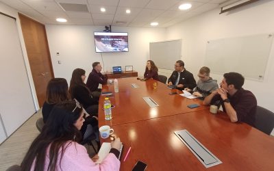 ESG risk expert visits SMI-ICE-Chile