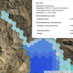Geospatial AI para Riesgo Climático en Minería
