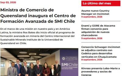 Media outlets highlight the inauguration of the SMI Chile Advanced Training Centre